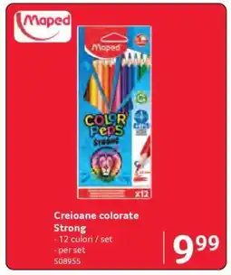 Selgros Creioane colorate Strong Ofertă