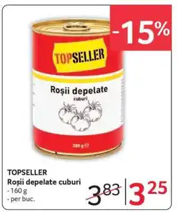 Selgros TOPSELLER Roșii depelate cuburi Ofertă