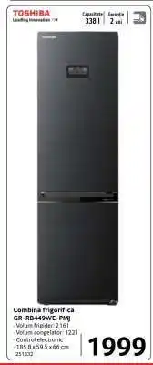 Selgros Combină frigorifică GR-RB449WE-PMJ Ofertă