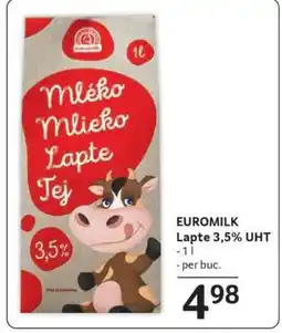 Selgros EUROMILK Lapte 3,5% UHT Ofertă