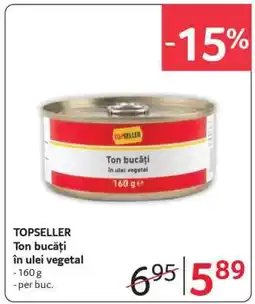 Selgros TOPSELLER Ton bucăți în ulei vegetal Ofertă