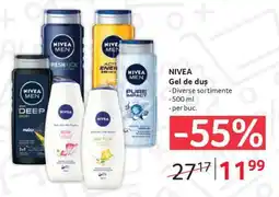 Selgros NIVEA Gel de duş Ofertă