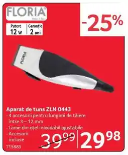 Selgros Aparat de tuns ZLN 0443 Ofertă
