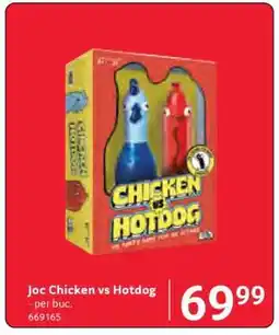 Selgros Joc Chicken vs Hotdog Ofertă