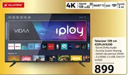 Selgros Televizor 109 cm 43IPLAY6200 Ofertă