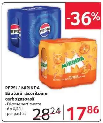 Selgros PEPSI / MIRINDA Ofertă