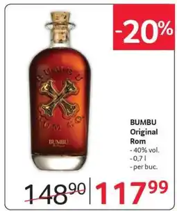 Selgros BUMBU Original Rom Ofertă