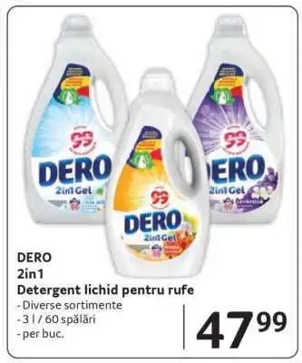 Selgros DERO 2în1 Ofertă