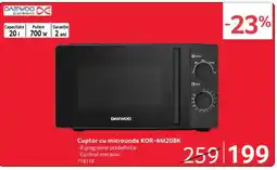 Selgros Cuptor cu microunde KOR-6M20BK Ofertă