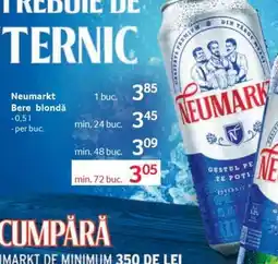 Selgros NEUMARKT Bere blondă Ofertă