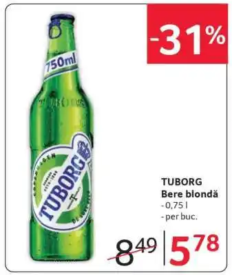 Selgros TUBORG Bere blondă Ofertă