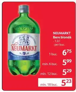 Selgros NEUMARKT Bere blondă Ofertă