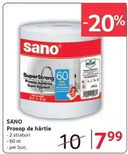 Selgros SANO Prosop de hârtie Ofertă