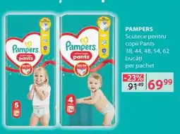 Selgros PAMPERS Ofertă