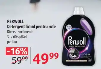 Selgros PERWOLL Detergent lichid pentru rufe Ofertă