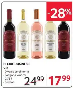 Selgros BECIUL DOMNESC Ofertă