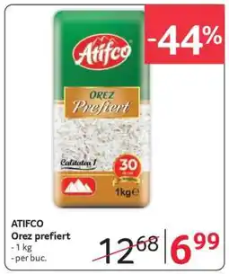 Selgros ATIFCO Orez prefiert Ofertă