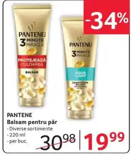 Selgros PANTENE Balsam pentru păr Ofertă