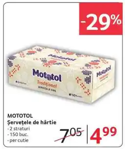 Selgros MOTOTOL Ofertă
