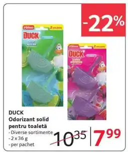 Selgros DUCK Odorizant solid pentru toaletă Ofertă