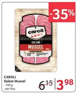 Selgros CAROLI Salam Muscel Ofertă