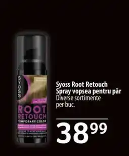 Selgros Syoss Root Retouch Spray vopsea pentru păr Ofertă