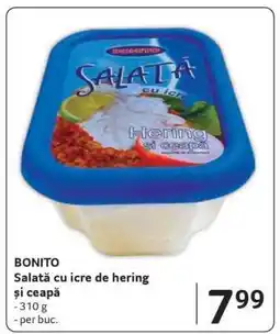 Selgros BONITO Salată cu icre de hering și ceapă Ofertă
