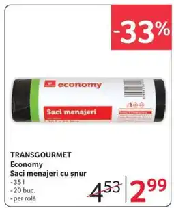 Selgros Economy Saci menajeri cu șnur Ofertă