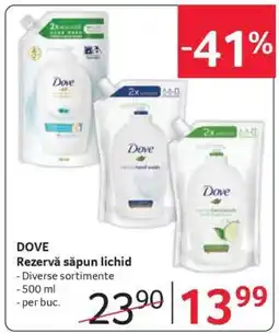 Selgros DOVE Rezervă săpun lichid Ofertă