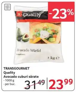 Selgros TRANSGOURMET Quality Avocado cuburi sărate Ofertă