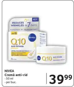 Selgros NIVEA Cremă anti-rid Ofertă