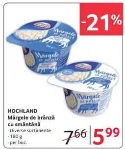 Selgros HOCHLAND Mărgele de brânză cu smântână Ofertă