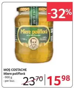 Selgros MOȘ COSTACHE Miere polifloră Ofertă