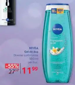 Selgros NIVEA Gel de duş Ofertă