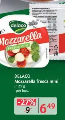 Selgros DELAO Mozzarella fresca mini Ofertă