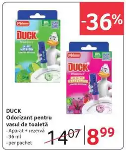 Selgros DUCK Odorizant pentru vasul de toaletă Ofertă