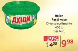 Selgros Axion Pastă vase Ofertă