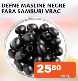 Unicarm Defne masline negre fara samburi vrac Ofertă
