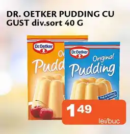 Unicarm Dr. oetker pudding cu gust Ofertă