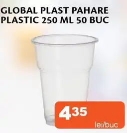 Unicarm Global plast pahare plastic Ofertă