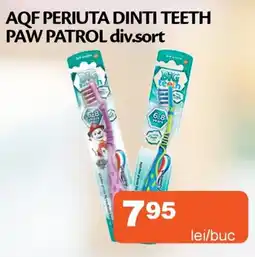 Unicarm Aqf periuta dinti teeth paw patrol Ofertă