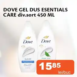 Unicarm Dove gel dus esentials care Ofertă