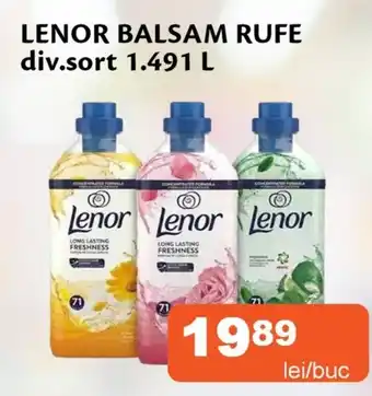 Unicarm Lenor balsam rufe Ofertă
