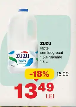 Annabella ZUZU lapte semidegresat 1.5% grăsime Ofertă