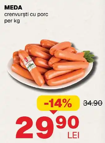 Annabella MEDA crenvursti cu porc Ofertă