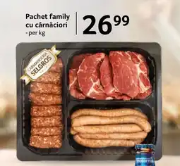 Selgros Pachet family cu cârnǎciori Ofertă