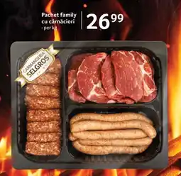 Selgros Pachet family cu cârnǎciori Ofertă