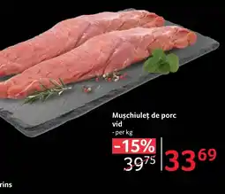 Selgros Muschiuleţ de porc vid Ofertă