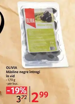 Selgros OLIVIA Măsline negre întregi în vid Ofertă