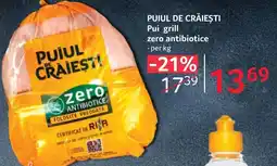 Selgros PUIUL DE CRĂIEȘTI Pui grill zero antibiotice Ofertă